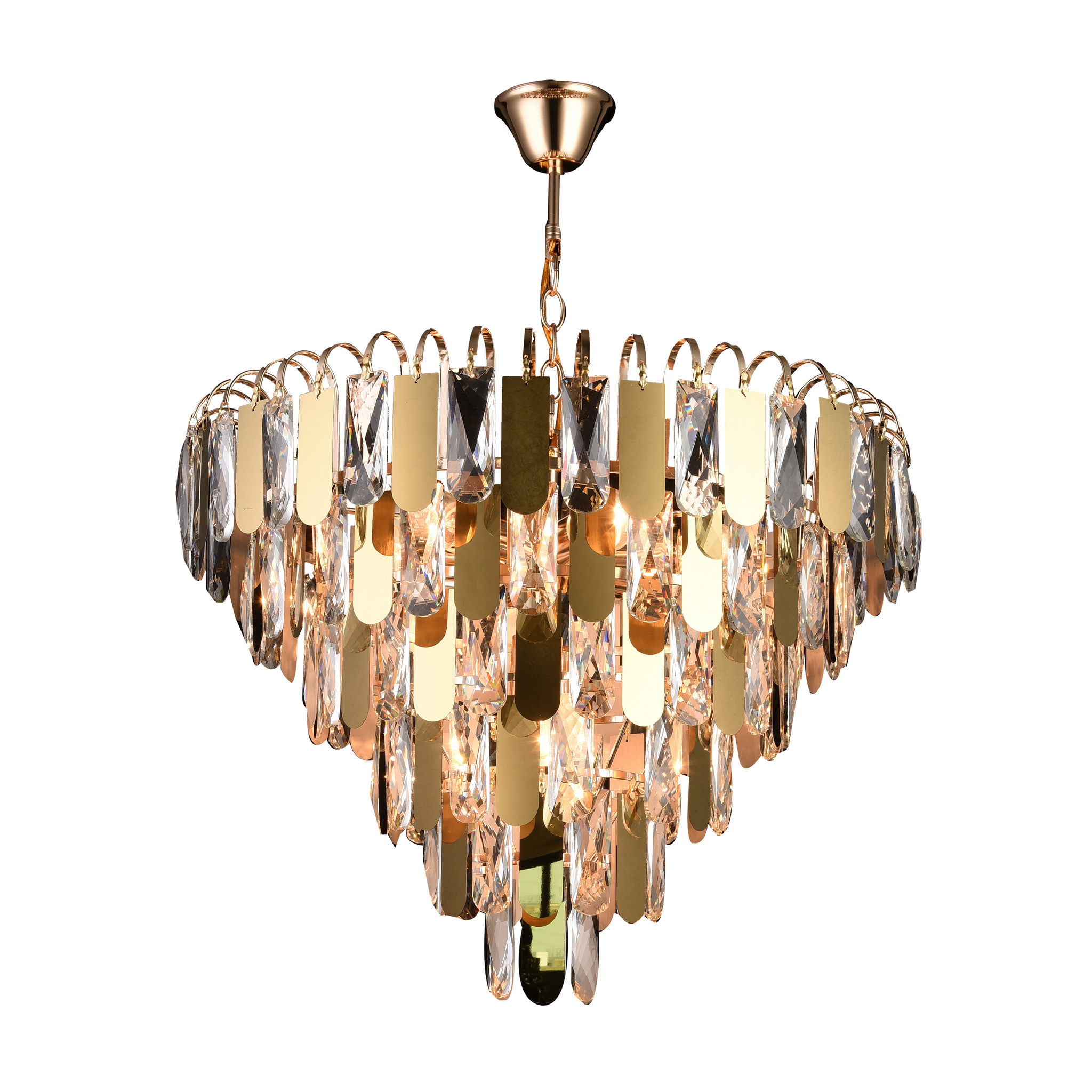 Люстра Milosh 0632CL-8GD