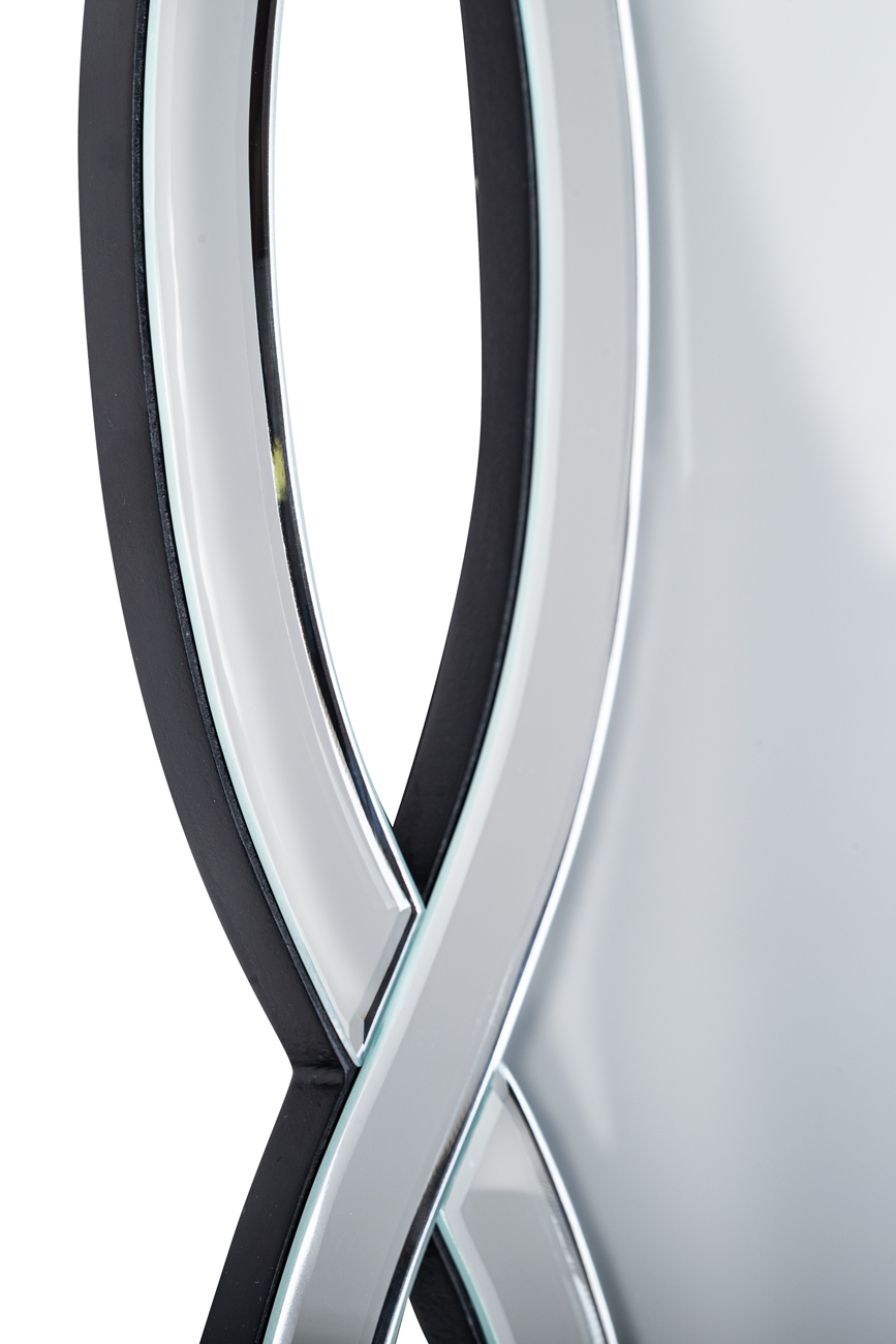 Зеркало декоративное в фигурной зеркальной раме Garda Decor 50SX-0925