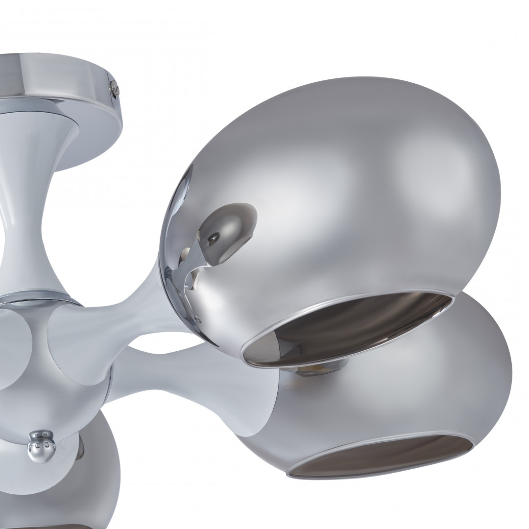 Люстра с плафонами 329408/5 CR+WH Arte Milano