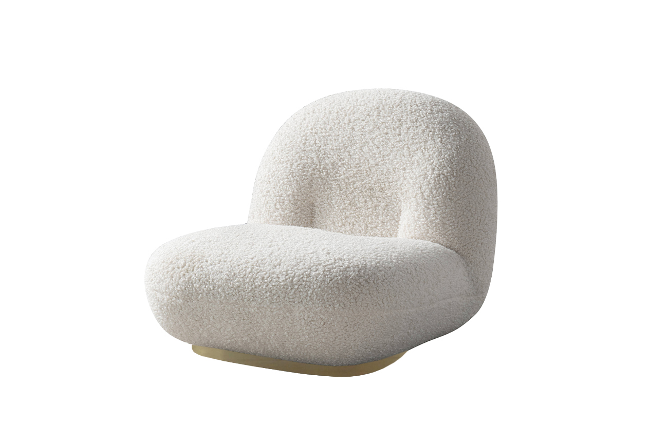 Кресло искусственный ме белое Garda Decor 87YY-21045