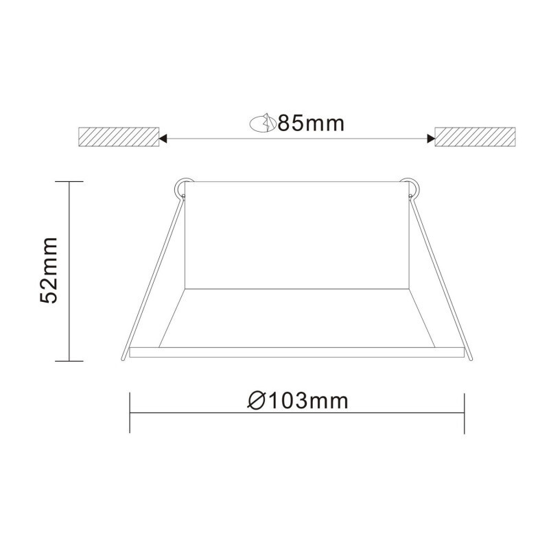 Встраиваемый светильник ST Luce ST207.408.01