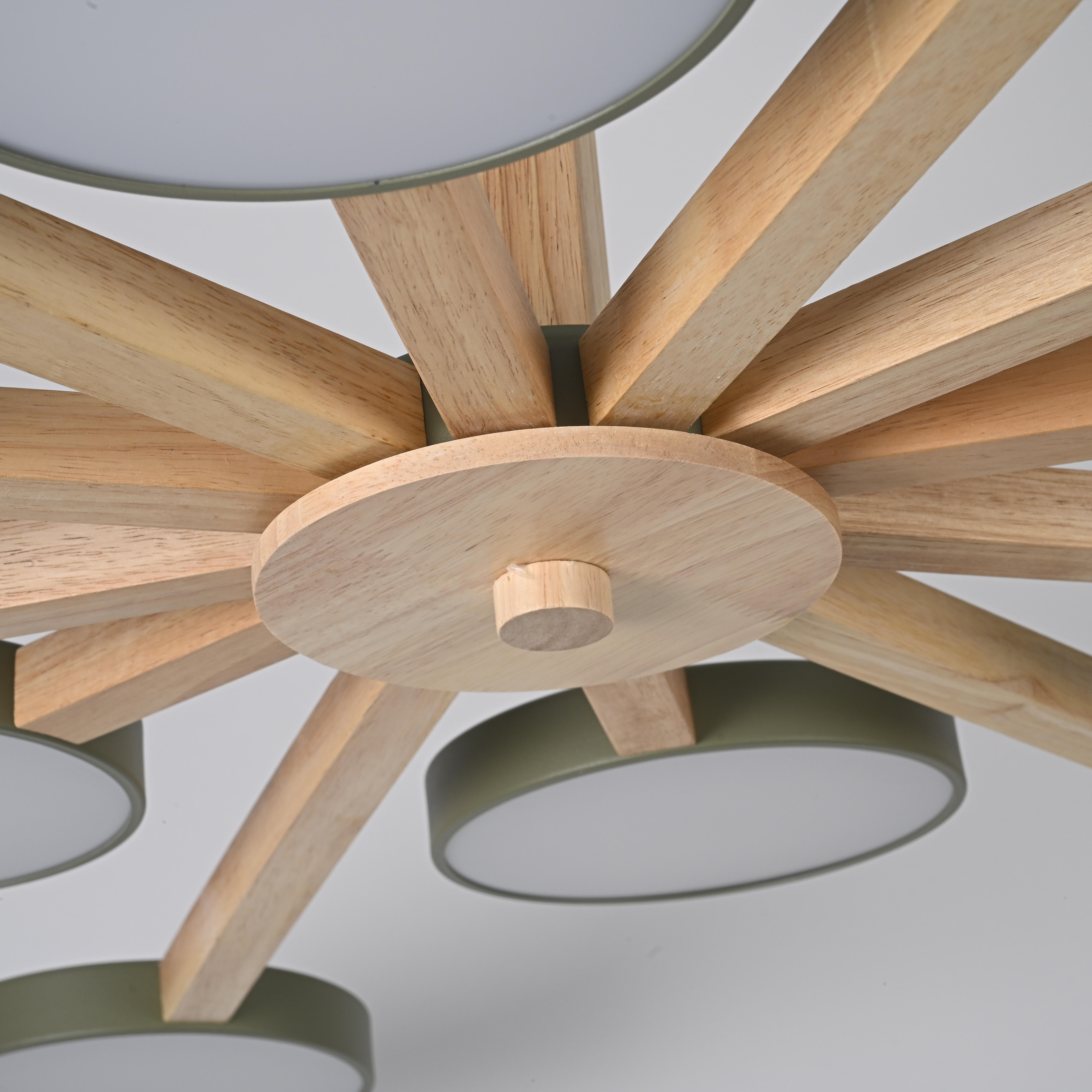 Потолочный светильник TURNA L12 Khaki by ImperiumLoft
