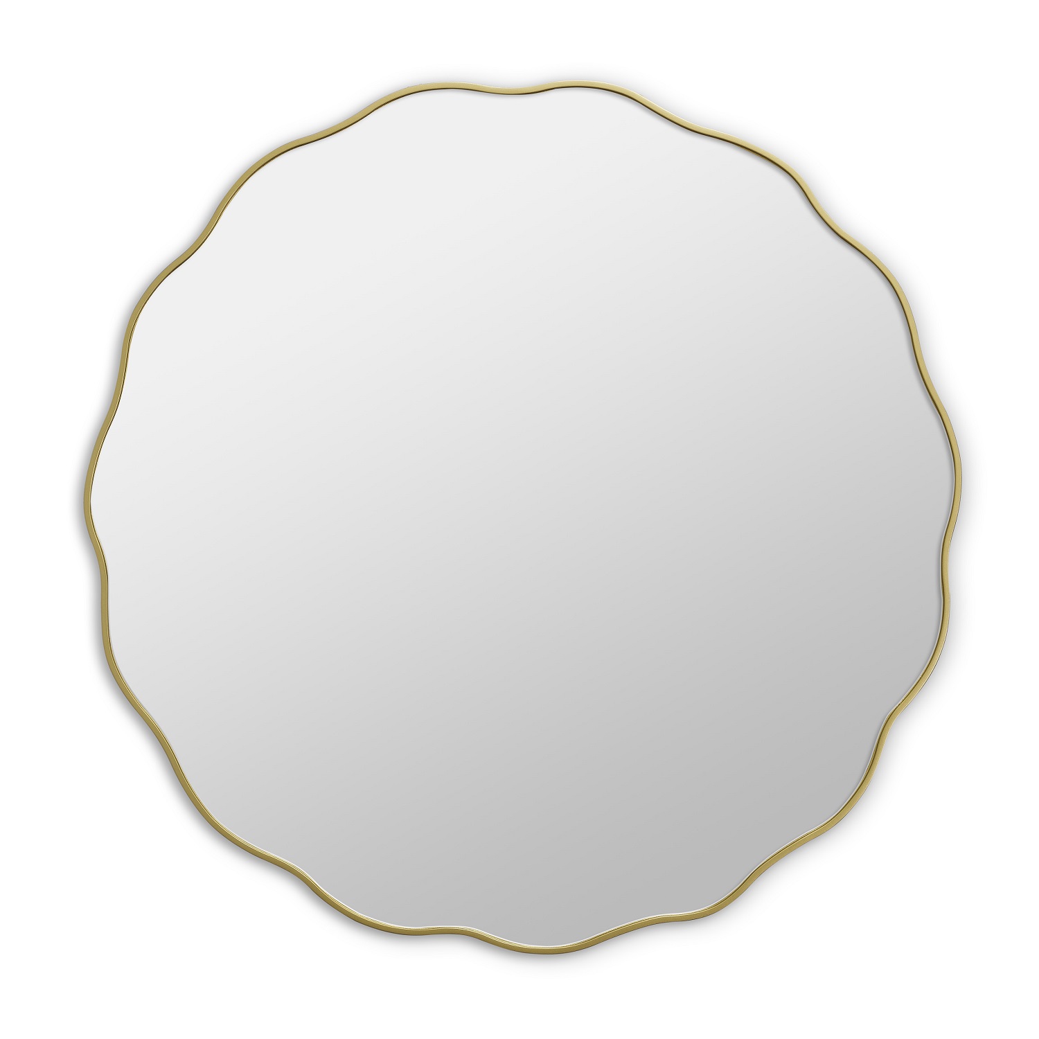 Fancy S Gold Зеркало в тонкой раме Smal Art-Zerkalo SM191GL