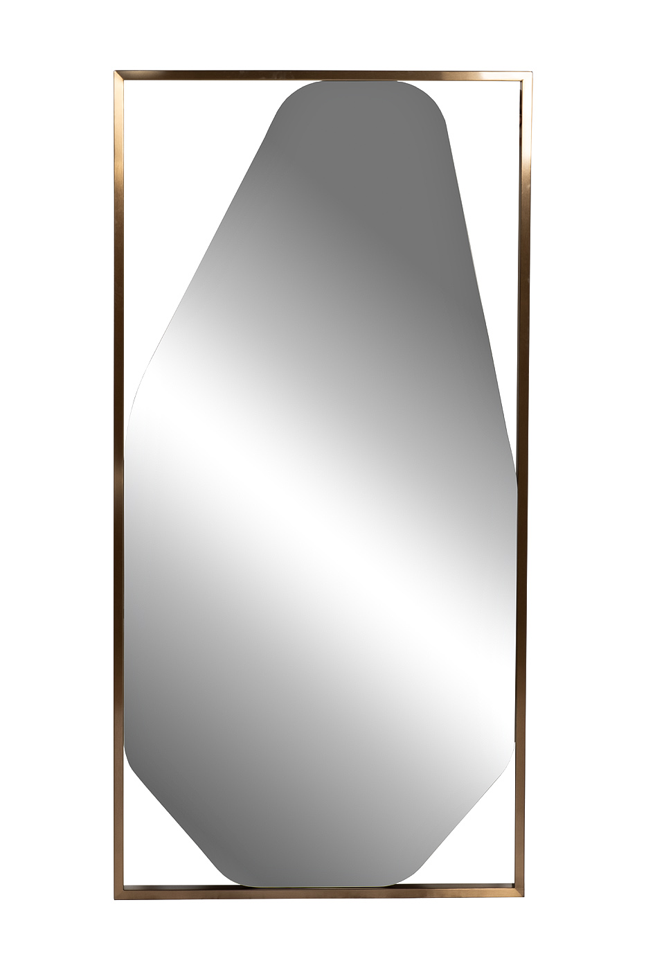 Зеркало напольное абстрактной формы Garda Decor KFG206