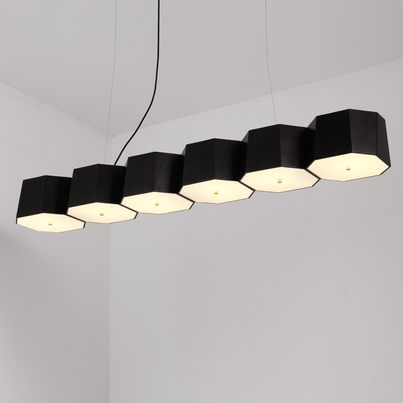 Подвесной реечный светильник PRIZMA L132 by ImperiumLoft