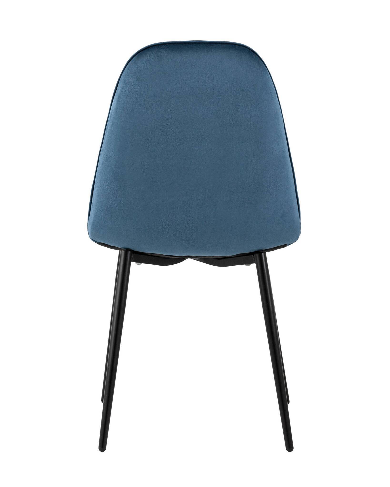 Стул Тейлор велюр пыльно-синий Stool Group