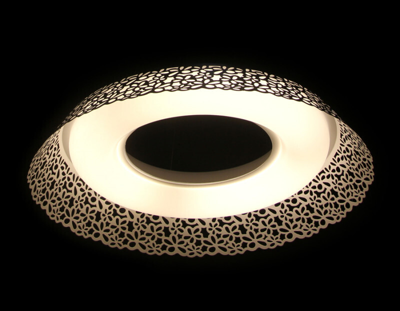 Накладной светильник Ambrella F121 WH 72W D620