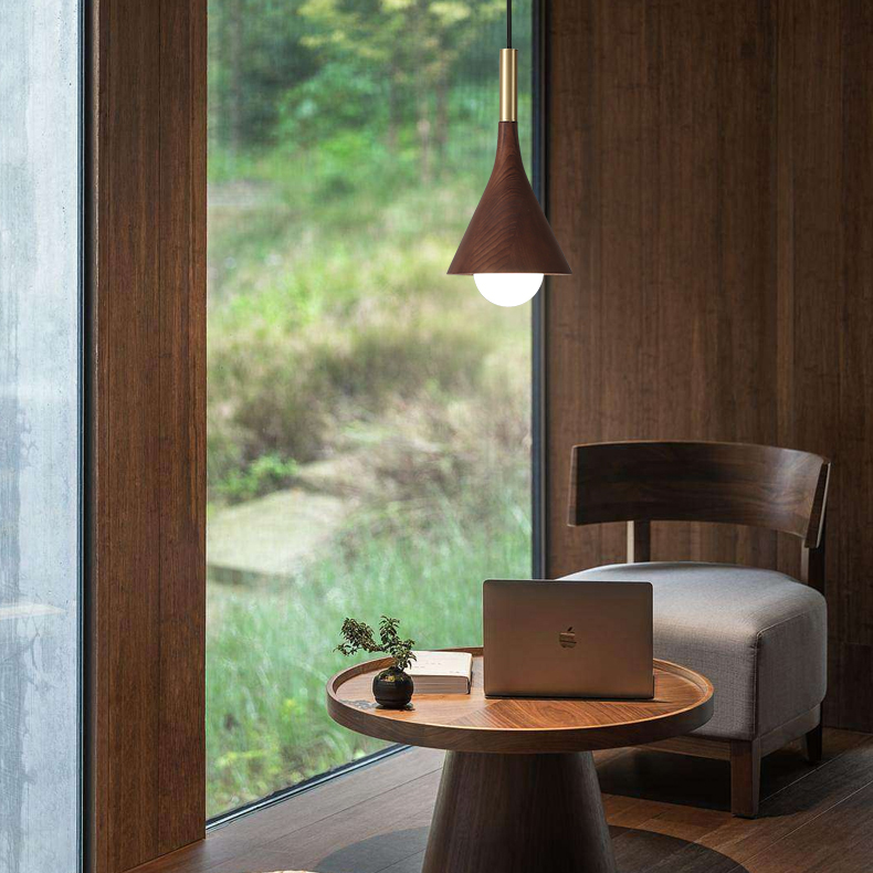 Подвесной светильник TAPIO Walnut by ImperiumLoft