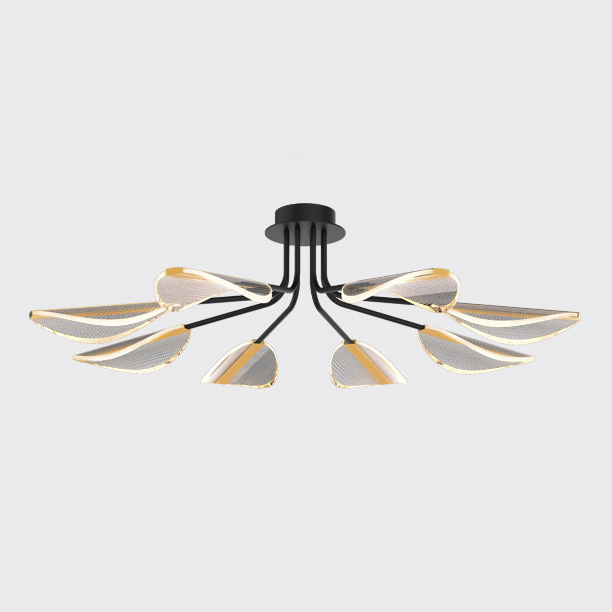 Потолочная люстра VISUAL L8 Brass by ImperiumLoft