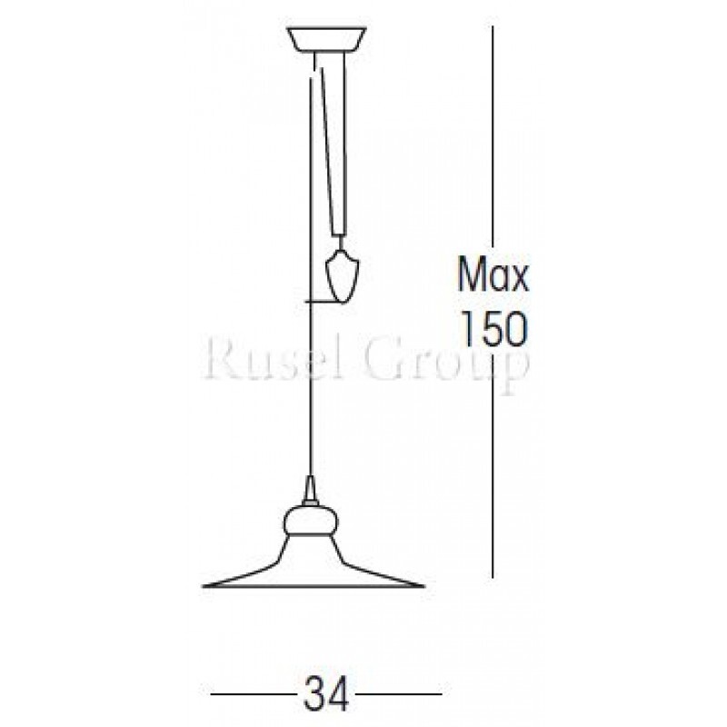Подвесной светильник Linea Light Mami 2646