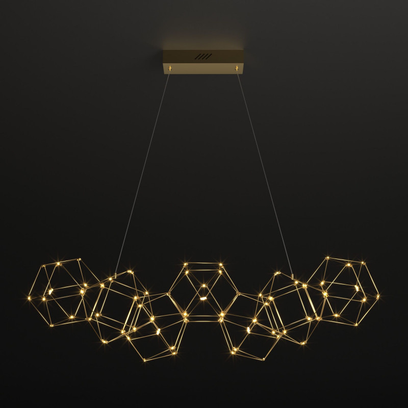 Подвесная люстра Eurosvet 90168/7 медь