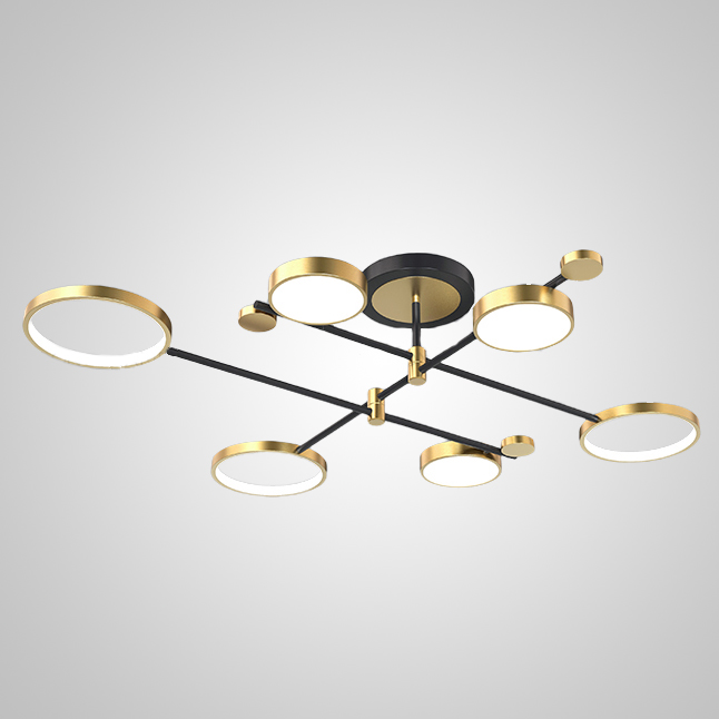 Потолочная люстра MARSA L6 Gold by ImperiumLoft