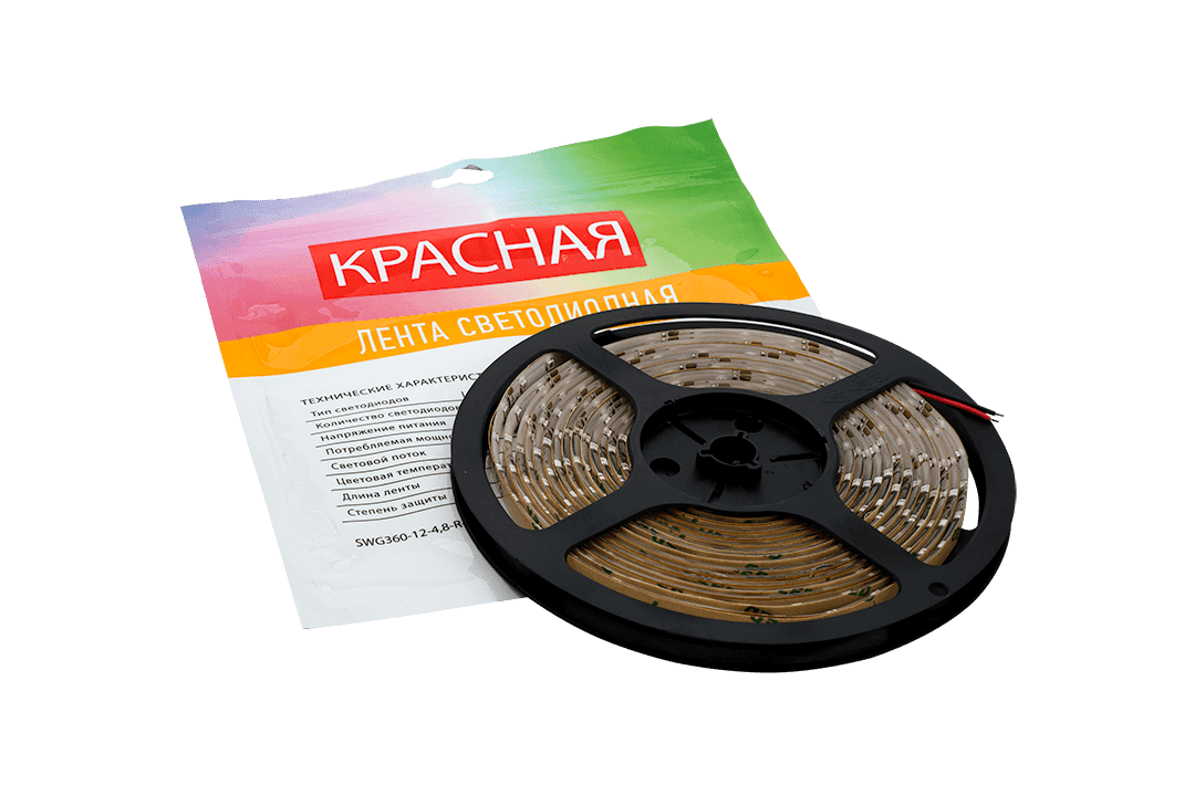 Лента светодиодная SWG SWG360-12-4.8-R-65