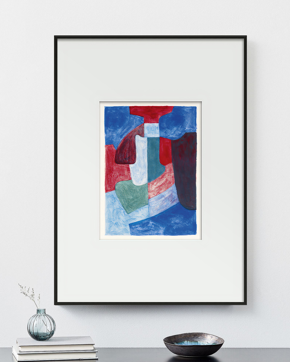 Интерьерное жикле Bleue, verte et rouge Louvre Home PP230352