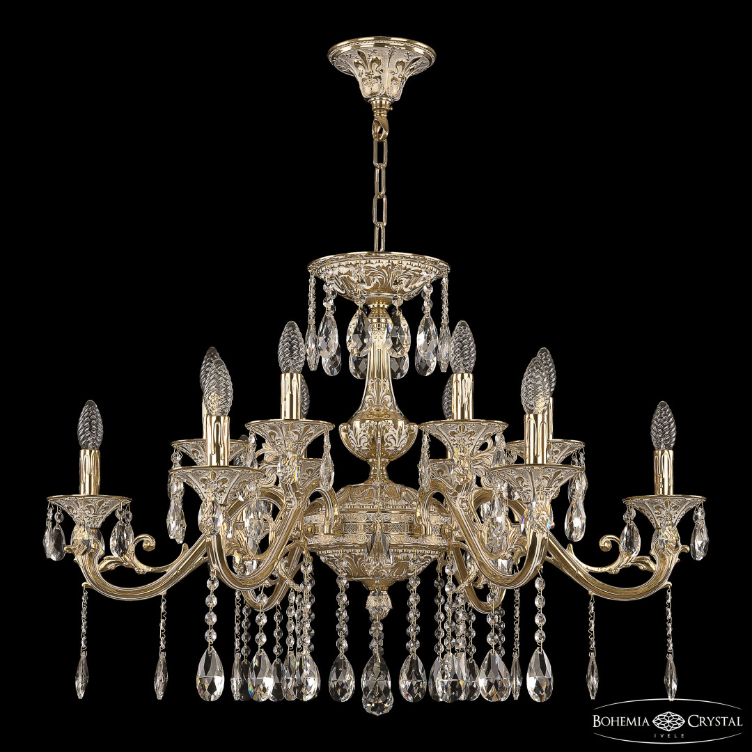 Люстра бронзовая 70123/12/320 A GW U2 Bohemia Ivele Crystal