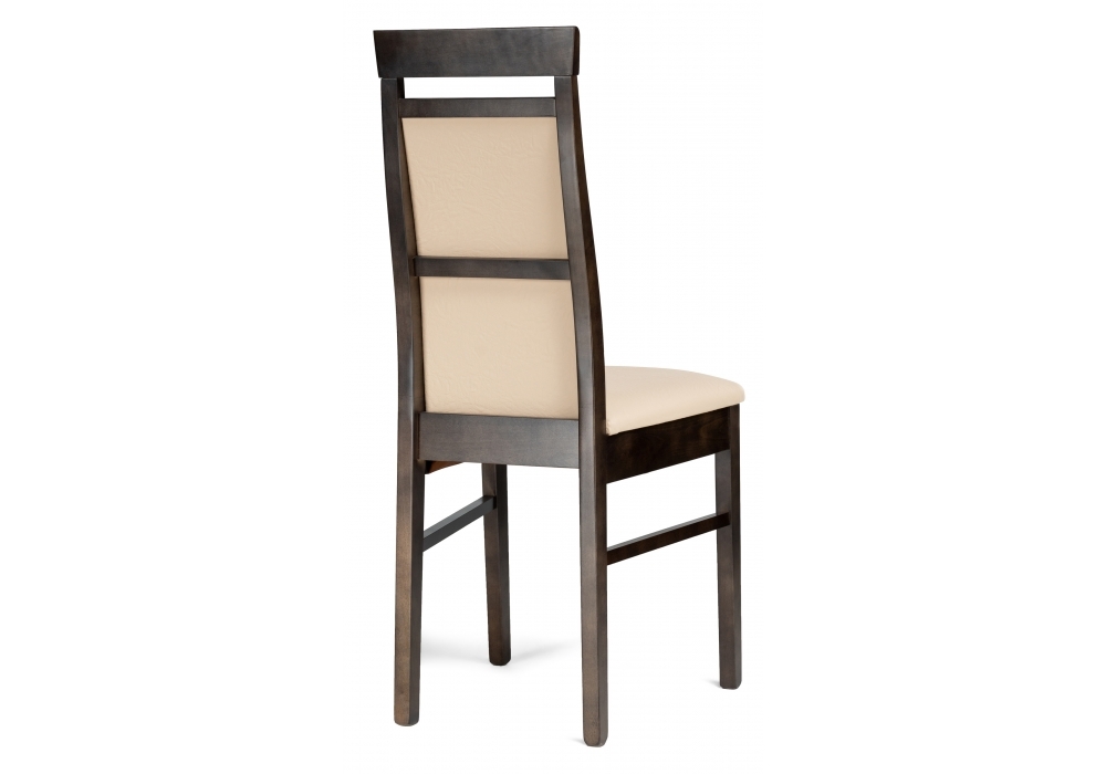 Стул деревянный Woodville Амиата орех / ваниль 474303