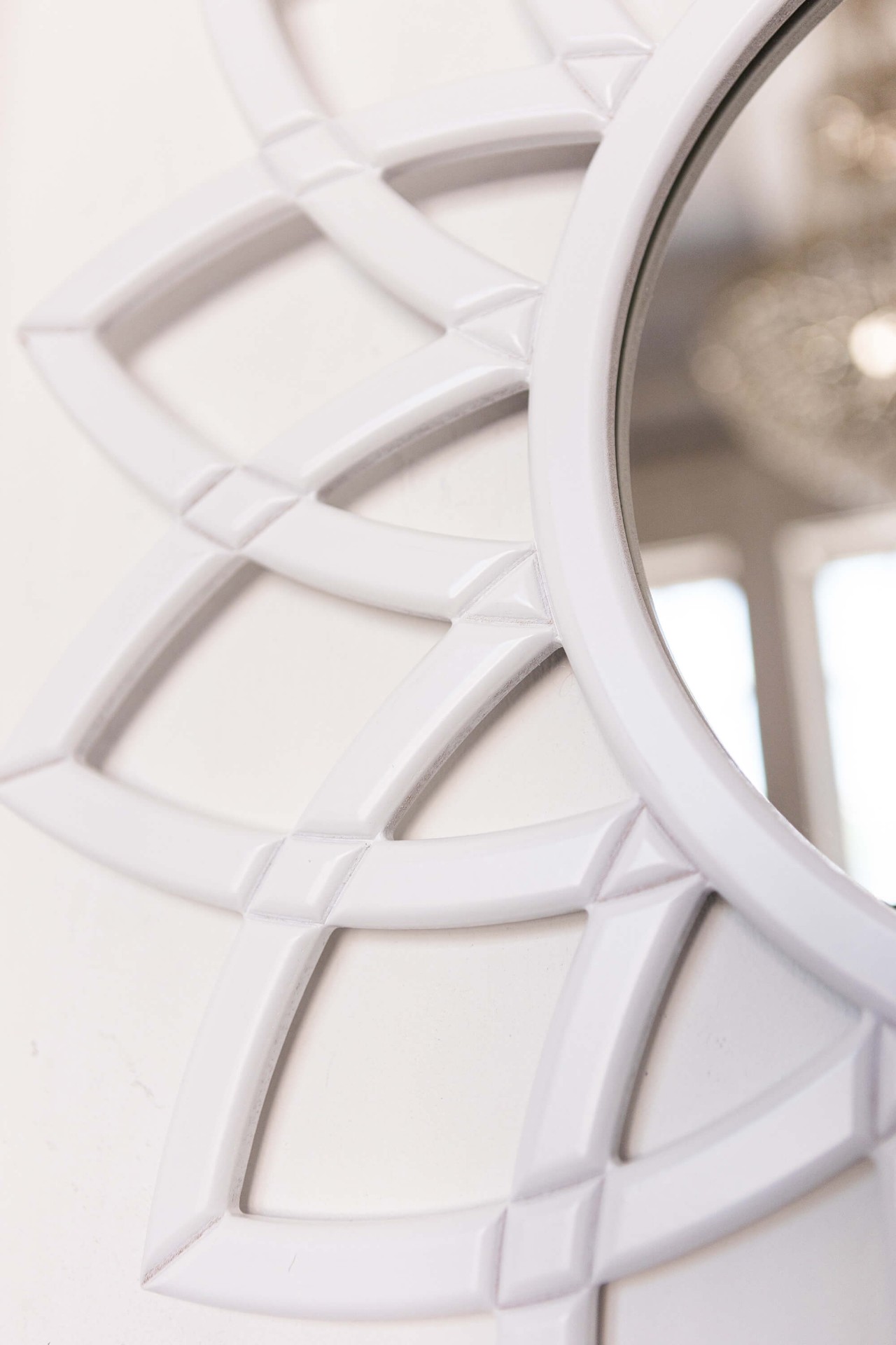 Зеркало BountyHome Shiny White mv043-white