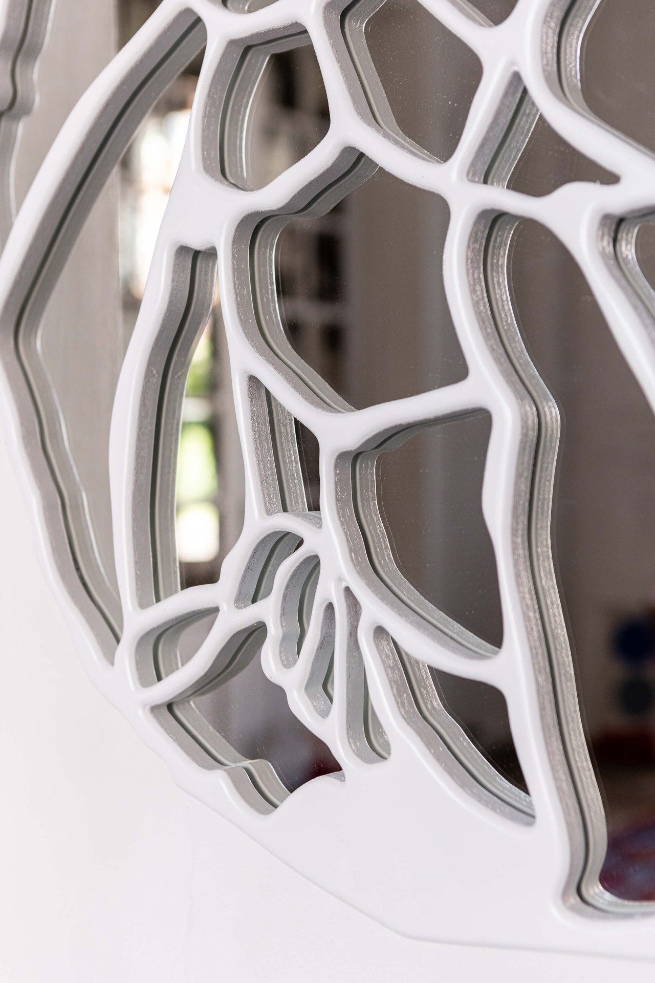 Зеркало BountyHome Roots White mv412-white