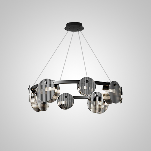 Подвесная люстра RUTGER R D60 Black by ImperiumLoft