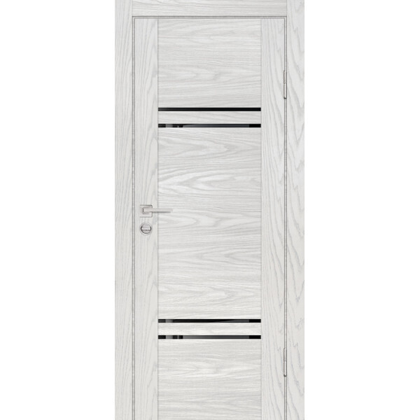 Межкомнатная дверь Graf PSM-5 черный лакобель Дуб скай бежевый (2000 х 800)