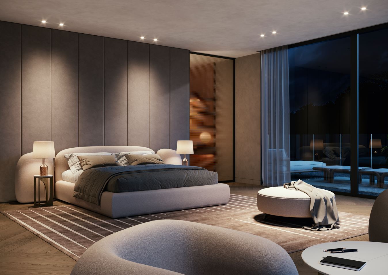 Кровать Paolo Castelli Vao NOT.VAO.101.DEL