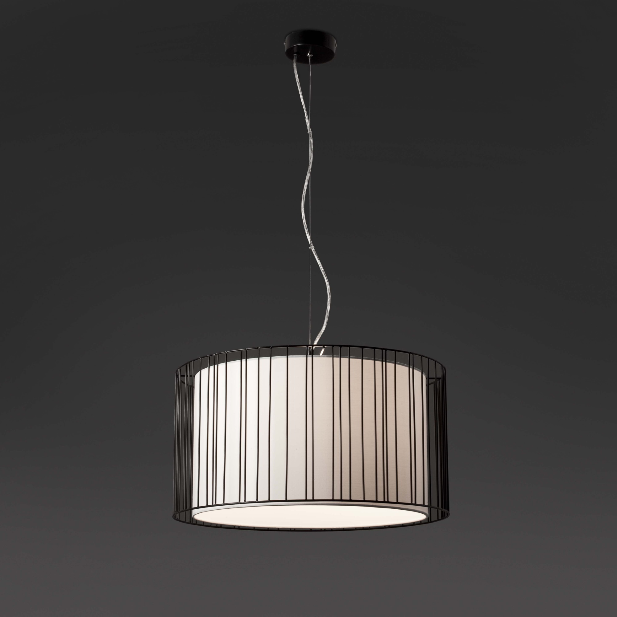 Люстра Linda черная Faro