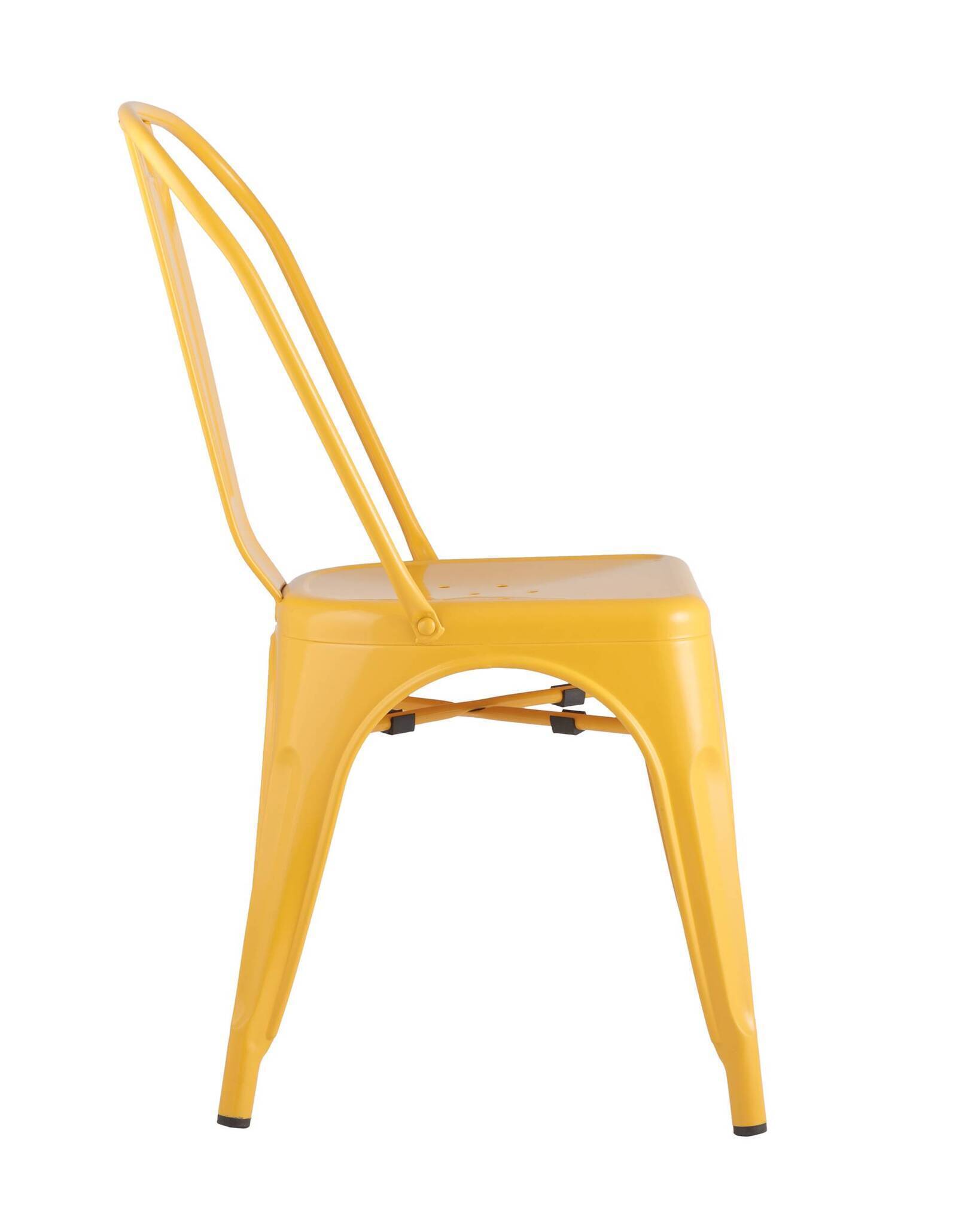 Стул TOLIX желтый глянцевый Stool Group