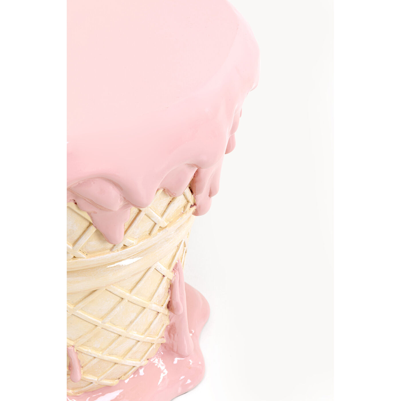 Пуф Ice Cream Pink Ø37cm KARE 71040