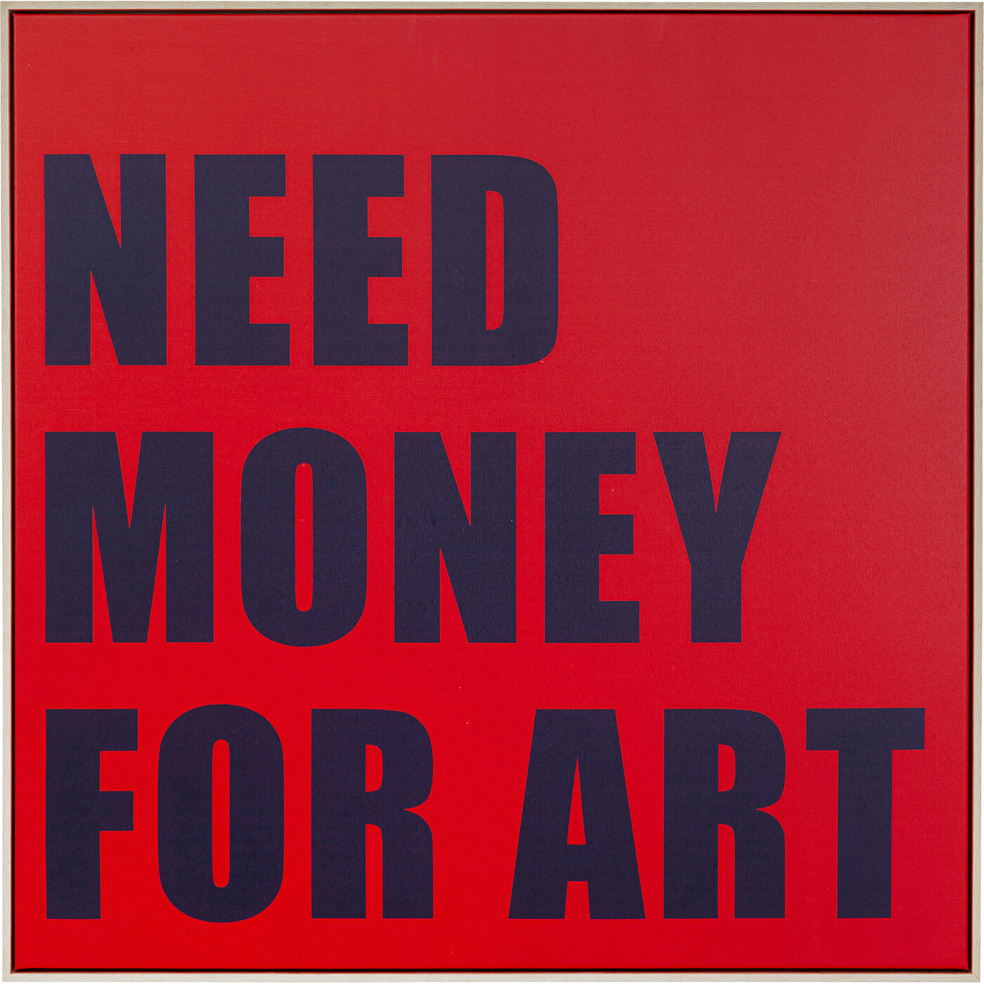 Картина Need Money 80x80cm KARE 56789