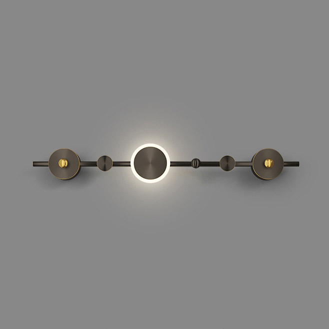 Настенный светильник LIDDA L88 Brass by ImperiumLoft