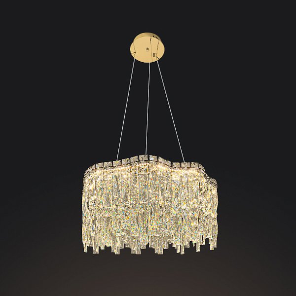 Кольцевая люстра MICHELLE D50 Brass by ImperiumLoft