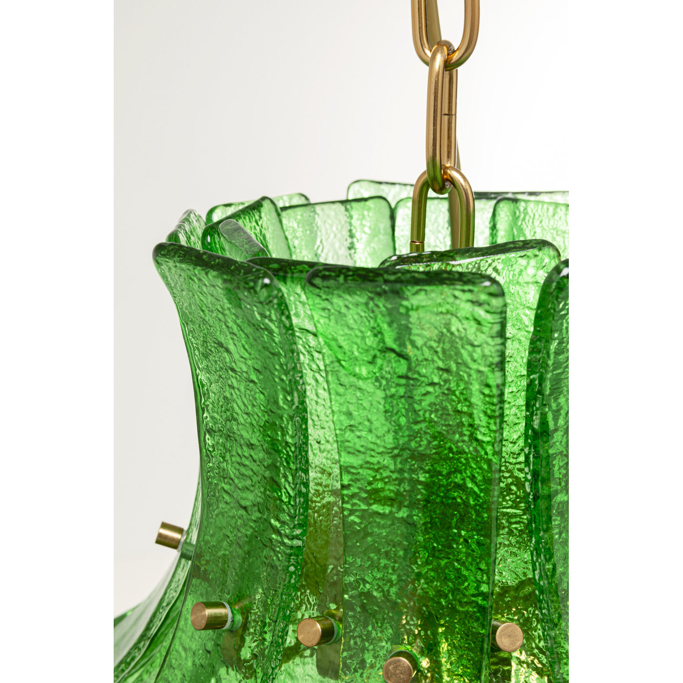 Светильник подвесной Venezia Double Green Ø53cm KARE 58054