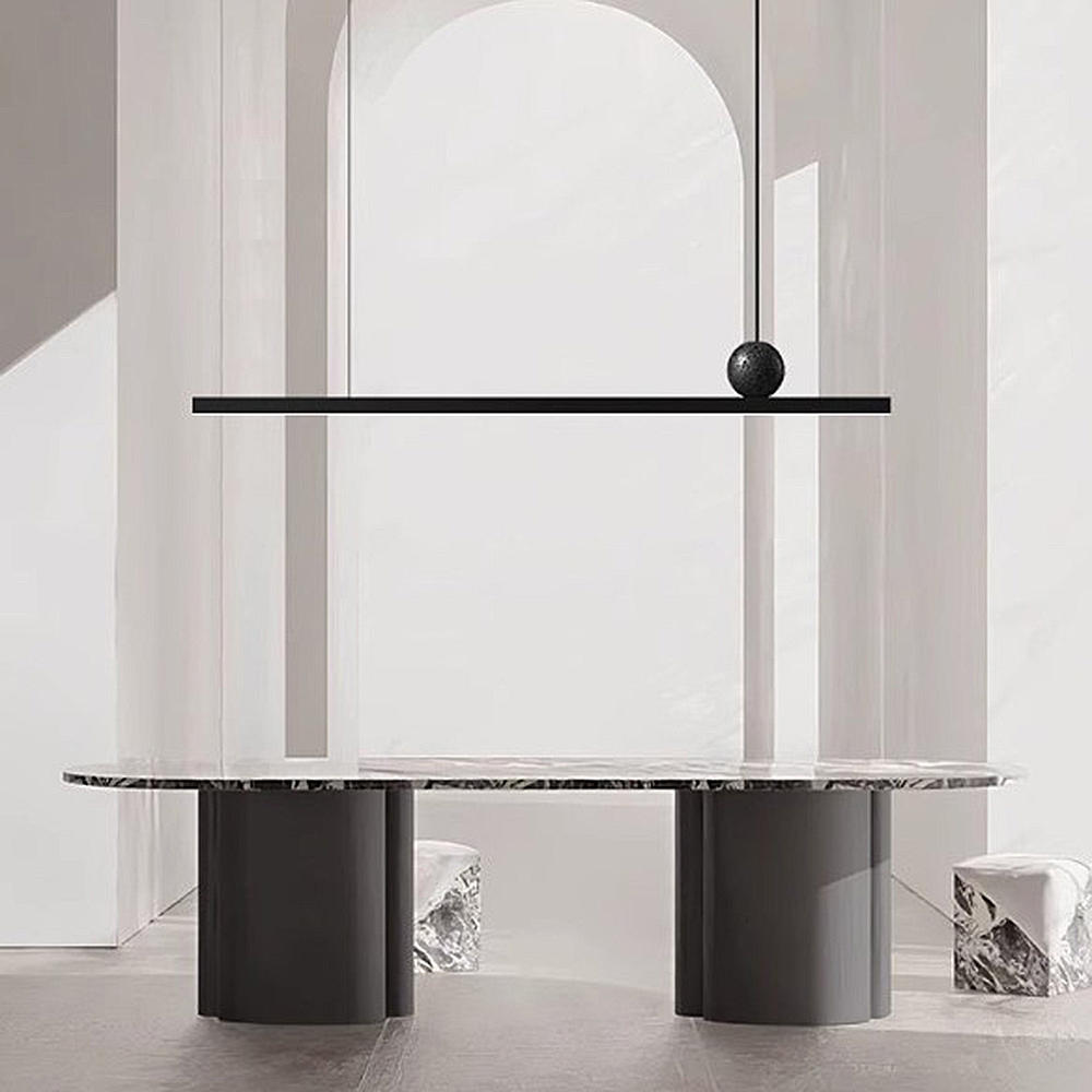 Реечный, рядный светильник GUSTEN L120 by ImperiumLoft