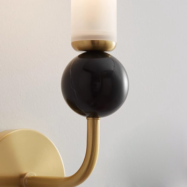 Настенный светильник CYLINDER WALL H36 Black by ImperiumLoft