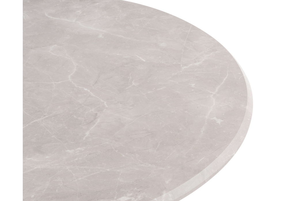 Стол деревянный Woodville Абилин 100 мрамор светло-серый / белый матовый 507221