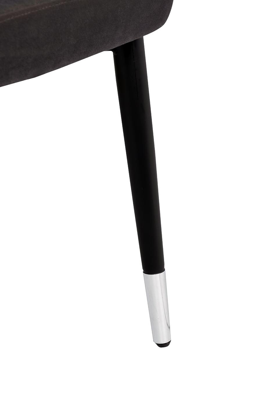 Стул обеденный велюровый серо-коричневый Garda Decor 30C-1232F GR