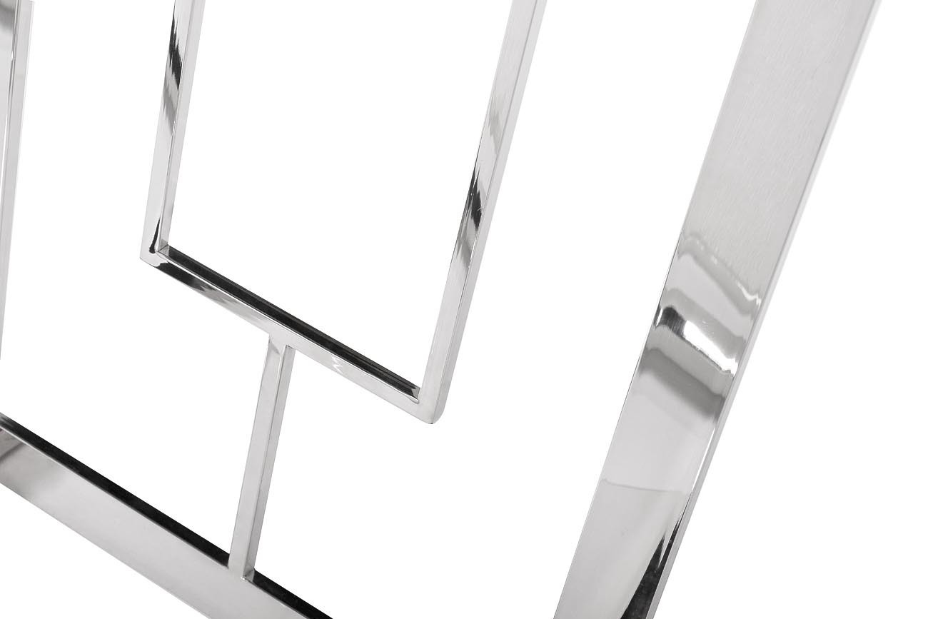 Консоль прозрачное стекло/хром Garda Decor 47ED-CST067