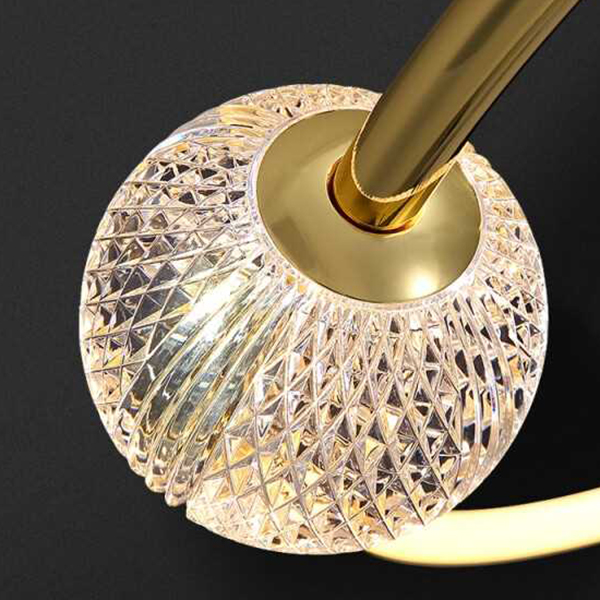 Подвесной светильник STORMS MORE L5 Chrome Диск by ImperiumLoft