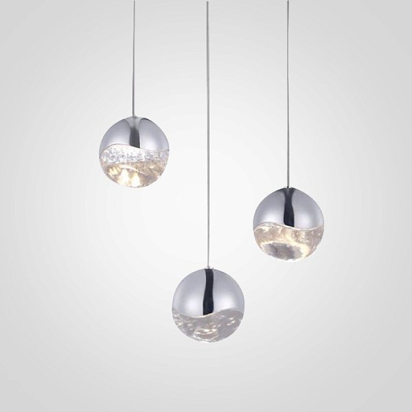 Подвесной светильник ImperiumLoft Globo 3U nickel SD3301-3U nickel by ImperiumLoft
