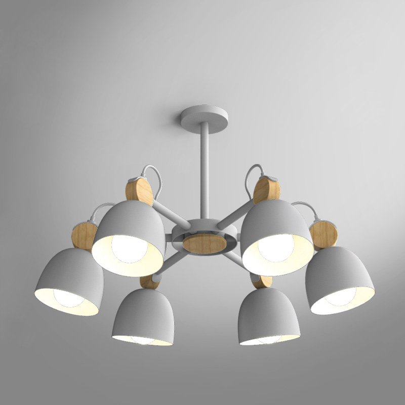 Потолочная Люстр На Штанге Rolla 6 Gray By Imperiumloft