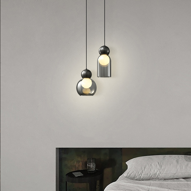 Подвесной светильник FANUEL DUO Black by ImperiumLoft