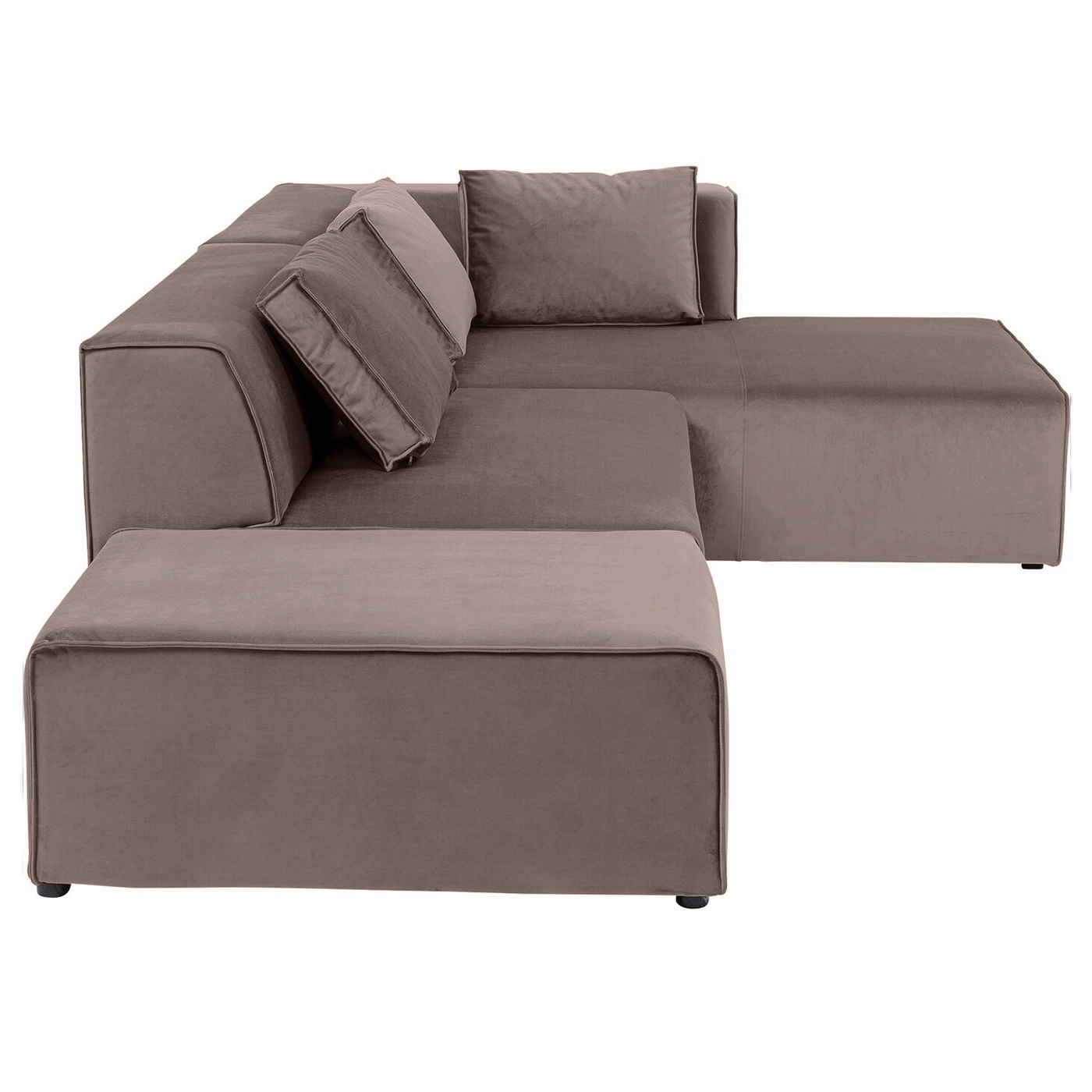 Диван угловой Ткань Микровелюр KARE Industrial K00384