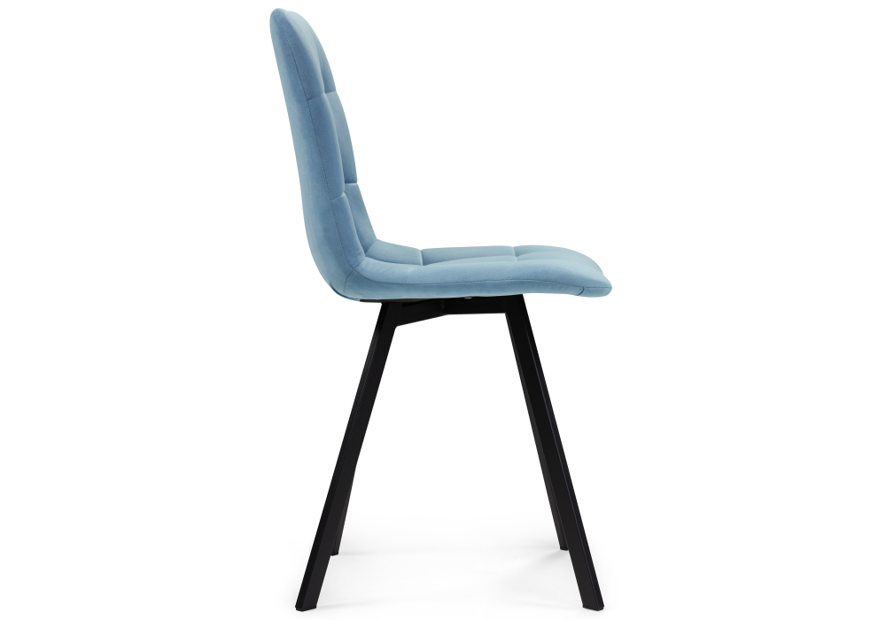 Стул Woodville Чилли черный / голубой 489720