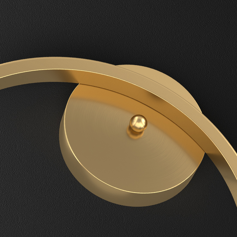 Настенный светильник RIN D20 Brass by ImperiumLoft