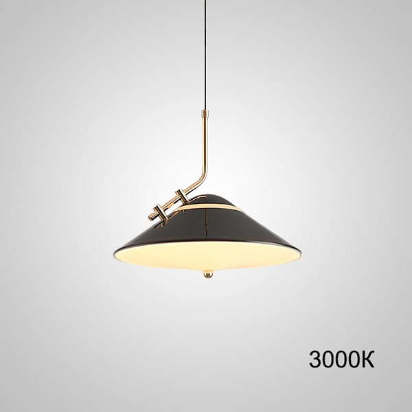 Подвесной светильник RUNAR Black 3000К by ImperiumLoft