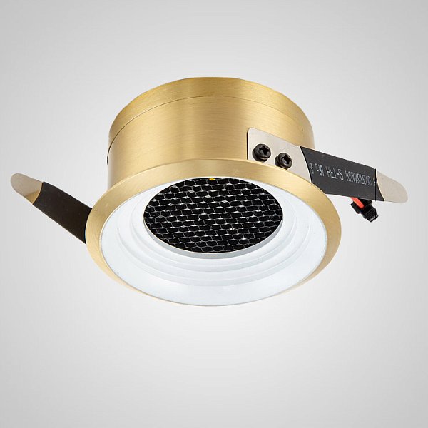 Точечный светильник BIO Brass White 3W by ImperiumLoft
