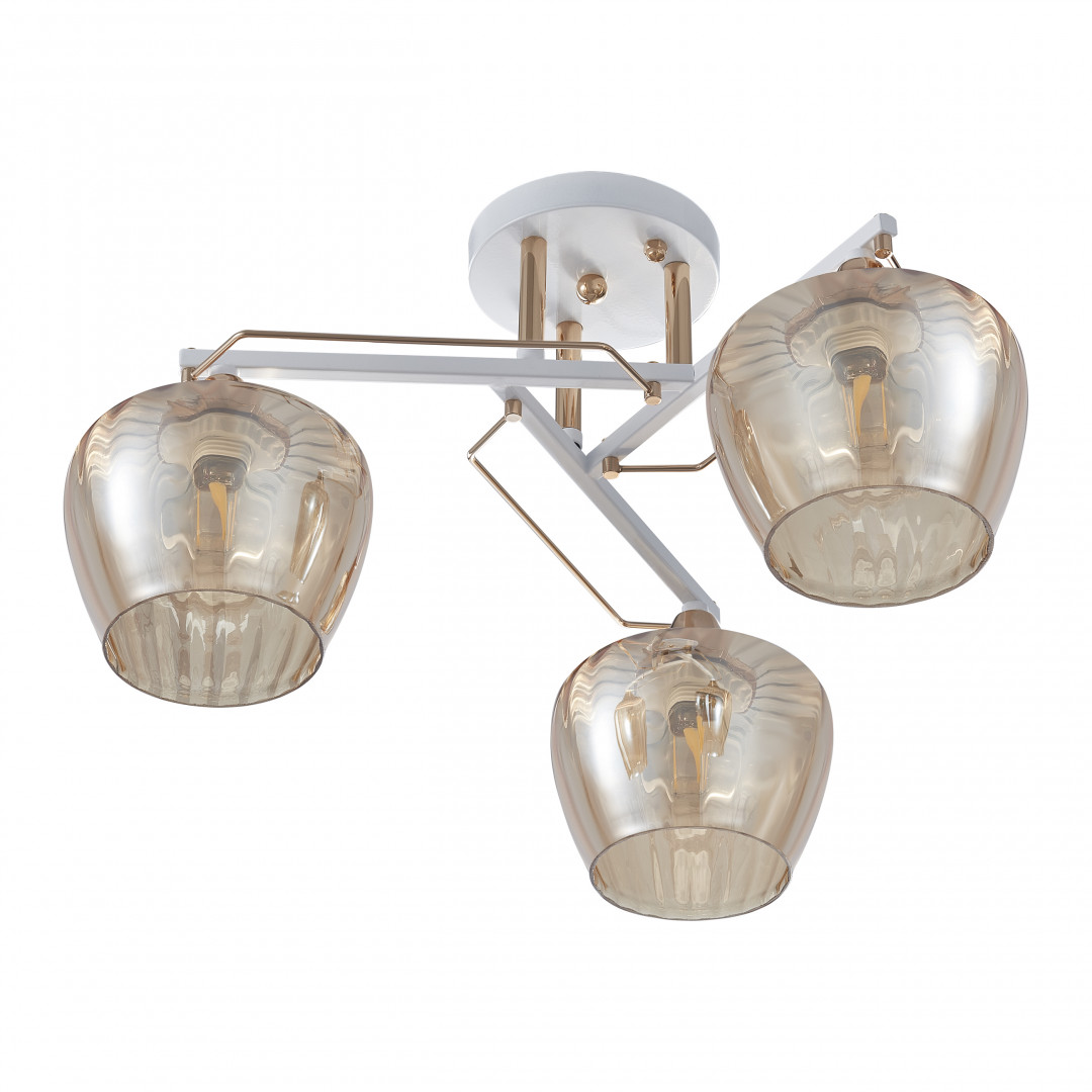 Люстра с плафонами 329508/3 WH+FG Arte Milano