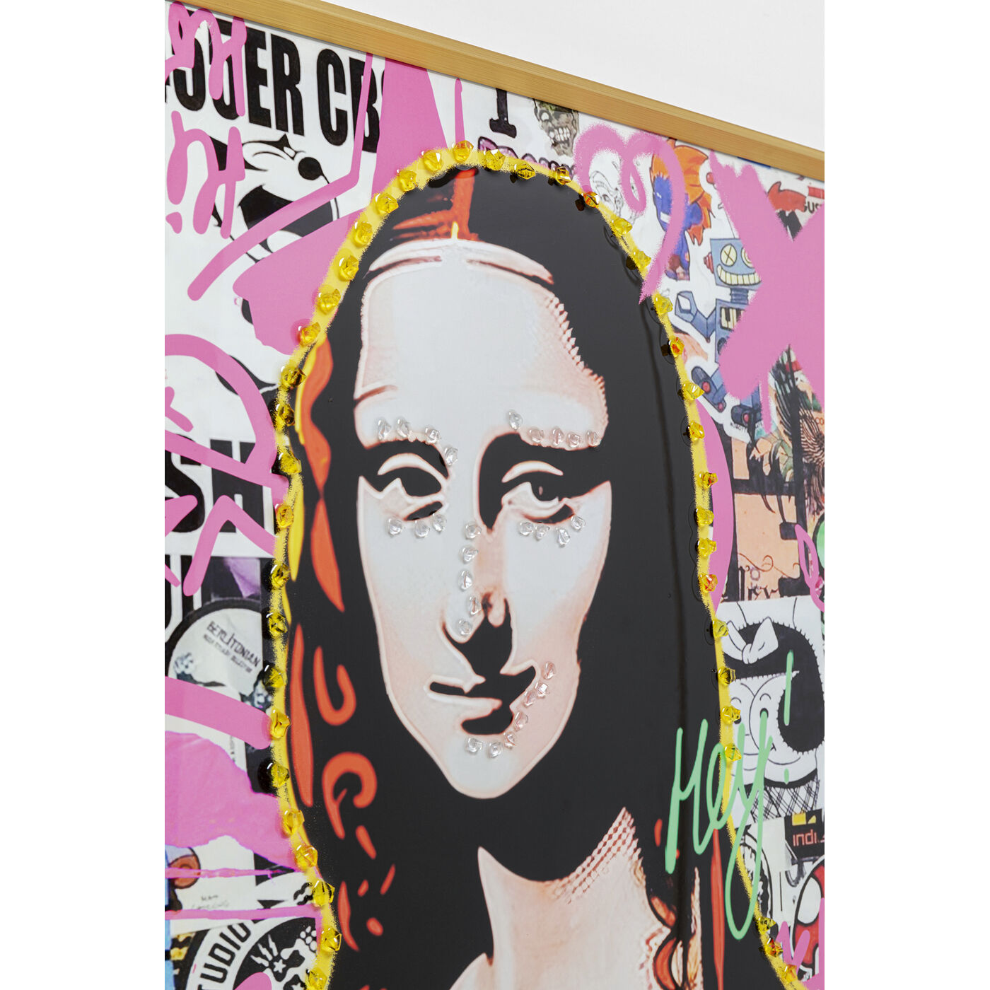 Картина La Viva Woman 100x100cm KARE 56679