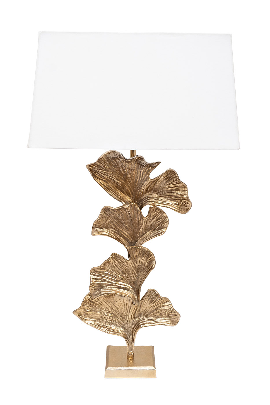 Лампа настольная Гингко с кремовым абажуром Garda Decor 94PR-20062