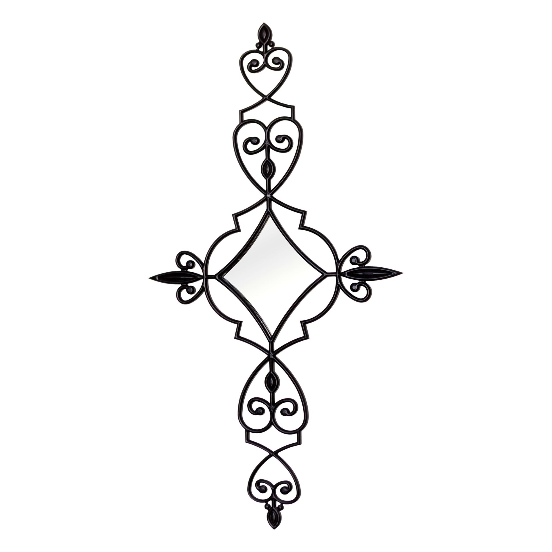 Зеркало BountyHome Lissman Black mv410-black